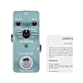 Miniatyrbilde 5 av 5: Digital Reverb Gitarreffekt Pedal 9 Reverb Typer True Bypass Full Metal Shell