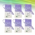 Miniatyrbillede 4 af 5: 6 stk. Lavendel Duftende Sachets Bomuldssachetposer Lavendel Pungposer Lavendel Sachet