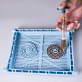 Miniatyrbillede 5 af 5: Manuel Røgelsespind DIY Formværktøj Multifunktionelt Tørrestativ Netplade