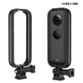 Pikkukuva 5 / 5: Insta 360 X -suojakehys B-kotelo H-sovitinpidike laajenee urheilukameraan