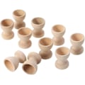Miniatyrbilde 1 av 5: Xqday Egg Cups Trekopp Egg Cooker Egg Holder Til Maling Dekorere 10 Stykker Gave