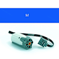 Miniatyrbild 3 av 5: Tekniska delar Motor Byggsten Motor M-motor 8883 För Power Functions Elektrisk Monterad