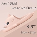Miniatyrbild 4 av 5: Flip-flops i form av tecknad haj, halkfria tjocksulade strandflip-flops, snabbtorkande roliga pooltofflor pink 40/41