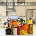 Miniatyrbilde 5 av 5: Elektrisk krukkeåpner for svake hender/eldre med leddgikt Kjøkkenutstyr One Touch Automatisk krukkeåpner Restaurant Høyere dreiemoment Krukkeåpnere Flaskeåpner