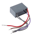 Miniatyrbillede 2 af 5: Cbb61 Loftventilator Kondensator 4.5uf+6uf+6uf 5 Tråd 250v 5 Hastigheds Startkondensator