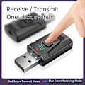 Miniatyrbillede 4 af 5: USB Bluetooth 5.0 med 3,5 mm AUX 4-i-1 Trådløs Lydtransmitter Modtager Adapter til TV/Hjemmeaudiosystem