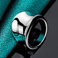 Miniatyrbild 2 av 5: 925 Sterling Silver Star Ring Smooth Storlek 6-10 Mode Smycken 6