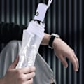 Miniatyrbillede 3 af 5: Transparent paraply Automatisk paraply Regn Kvinder Mænd Auto paraply Sammenklappelig Vindtæt Stil Klar