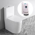 Miniatyrbillede 1 af 2: Vandtank Forbundet Dobbelt Spolingsfyld Toilet Cistern Indløbsdrænventil Reparation 9.8