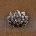Miniatyrbillede 3 af 5: 6 Huller Legering Pind H Plade Buddhisme Spole Lotus Røgelse /