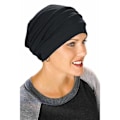 Miniatyrbild 3 av 5: Kvinnors muslimska turbanmössa Hijabs mjuk bomullshuvudbonad elastisk sömnkemo mössa håravfall huvudduk vintervarma mössor beige