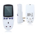 Miniatyrbild 2 av 5: Elförbrukningsmonitor, Elförbrukningsmätare Energiförbrukningsmonitor Timer Plug Watt Kwh Analysator Plug-in Med Lcd-Displa