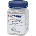 Miniatyrbilde 3 av 3: RJ45 Modulære Plugger Pro Line, Cat6a, UTP, 3-polet, For Solid Tråd, 50 Gullbelagte Kontakter, 80 Pakning