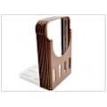 Miniatyrbillede 2 af 5: Foldbar Brødskæreskive Brødskærer Guide, Kompakt Sandwich Bagel Loaf Slicer & 4 Tykkelse Justerbar Plastik Husholdning Toast B91