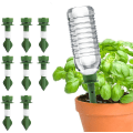Miniatyrbillede 1 af 5: 8 stk. automatisk plantevanding med spyd, keramiske vandingskrukker, automatisk drypvanding til ferieplanter, vandingssystem til kunstvanding