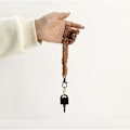 Miniatyrbillede 2 af 5: Boheme nøglering armbånd håndlavet kvast håndledsrem nøglering nøglering nøglering håndledsrem kvinder stil