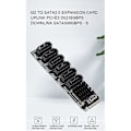 Pikkukuva 3 / 5: SATA-sovitinkortin lisävarusteet 5 porttia SATA3.0 laajennuskortti SATA III 6GB/S M.2 NVME PCIe tietokoneelle