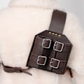 Miniatyrbillede 4 af 5: Medieval Witcher Dobbelt Ryg Skede Til Sværd Cutlass Holder Pirat Kriger Læder Cosplay Larp
