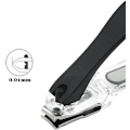 Miniatyrbillede 5 af 5: 1 stk. 2-i-1 Grip 360° Roterende Negleklipper med Fil, Saks til Neglebånd og Tilbehør til Manicure - Professionel