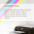 Pikkukuva 3 / 4: 5 kpl mustekasettiä Canon PGI-580 & CLI-581 -yhteensopivia/ei OEM - Go Inks (5 mustetta)