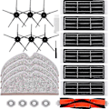 Miniatyrbilde 1 av 5: Reservedelssett med S6 S6 Maxv S6 Pure S5 S5 Max S51 E4 E35 E20 S50 Mi Mijia