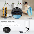 Miniatyrbilde 5 av 5: Reservedeler til Deebot N10+/n10 Plus, Ozmo N8+/n8 Pro+ Tilbehørsett, T8+/t8 +/t9+ Tilbehør