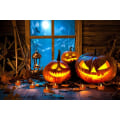 Miniatyrbilde 2 av 5: Halloween 12 stk Orange LED Teelys Gresskar Smilende Ansikt Trykk Varmt Hvit Flimrende Batteridrevet Flammeløse Lys for Hjemmedekor Jul
