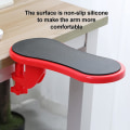 Miniatyrbilde 3 av 5: Armstøtteforlenger, justerbar armstøtte for skrivebord - Ergonomisk armstøtte musematteholder arm håndleddstøtte for bord og C