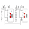 Miniatyrbild 3 av 5: K-1000c Styrenhet K1000c Ws2812b Ws2811 Apa102 T1000s Ws2813 Led 2048 Pixel Programstyrenhet Dc5-24v