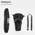 CB01 Kameragimbalhölster för RS 3 Mini / RS 3 / RS 4 Mini / RS 4 Pro Stabilisator Expanderbar Axelrem Black