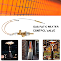 Miniatyrbillede 4 af 5: Gas Patio Varmeapparat Kontrolventil Termoelement Sensor Dump Switch Knap Propan Bålplads Kontrol Sikkerhed