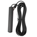 Miniatyrbillede 1 af 5: Ant-309 Bilradioantenne - Universal Bil Fm Radioantenne Patch Sort Radioantenneforstærker Antenne Vindskærmsmontering 85-112mhz 5m Kabel