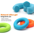 Miniatyrbild 5 av 5: Handgreppsförstärkare, 3-pack Handgreppstränare, Muskelstärkande Träningsprodukt, Silikon Squeezer Gripper för Underarmsövningar