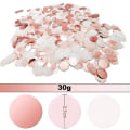 Miniatyrbillede 2 af 2: Rose Gold Dots Dot Sprinkles Borddekoration Til Fødselsdag Bryllupsfest