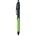 Pikkukuva 4 / 5: 3 x Bic 4-värikuulakärkikynää, ergonomiset otteet ja kynä, 0,4 mm kärki, musta, sininen, punainen ja vihreä musteväri (oem-pakkaus)