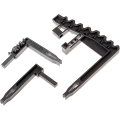 Miniatyrbillede 3 af 4: Golf 9 Jernklubber Abs Skaft Holder Stakker Passer Til Enhver Størrelse Af Tasker Organizer Sort Acsergery Gave