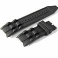 Miniatyrbillede 3 af 5: 26mm sort gummirem til Invicta Pro Diver Collection Chronograph