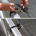 Miniatyrbillede 5 af 5: Ball Elastisk Snøre, Sort Elastisk Snøre Rem Til Presenninger, Telte, Camping, 20 Styk--