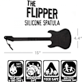 Miniatyrbilde 3 av 3: Elektrisk gitarformet stekespade