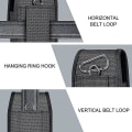 Miniatyrbillede 2 af 3: Mobiltelefon Bæltetaske Premium Bælte Etui Mobiltelefon Etui Holder Universal