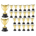 Miniatyrbild 3 av 5: 24 st Guld Mini Prispokal Dekoration Plast Belöningspriser Förskoleutdelning Trofé Med B