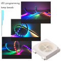 Miniatyrbillede 5 af 5: 100 stk. Ws2812b Rgb Led P 5050smd Pcb Ws2812 Individuelt Adable P Pixels 5v