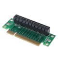 Miniatyrbild 2 av 4: PCI Express 8x Riserkort 90 Grader Höger Vinkel Riser Adapterkort Konverterare För 1u/2u Datortillbehör