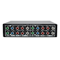 Miniatyrbild 1 av 5: RGB-komponentswitch 5 RCA 3-vägs YPbPr-kabel Komponentswitch AV-växlare för PS2 DVD-spel