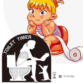 Miniatyrbild 3 av 5: Kreativ toalett timglas timer sand timer plast sandglas timer hantverk present B