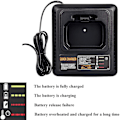 Miniatyrbillede 4 af 5: LCS36 LCS40 Batterilader til Black and Decke 36V 40V Max Lithium- Batteri LBXR36 LBX36 LBXR2036