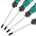 Miniatyrbilde 4 av 5: 4 stk/sett skrutrekkerbits skrutrekker U-gaffel magnetisk spor skrutrekker Cr-v multifunksjonsverktøysett hånd
