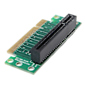 Miniatyrbild 4 av 4: PCI Express 8x Riserkort 90 Grader Höger Vinkel Riser Adapterkort Konverterare För 1u/2u Datortillbehör