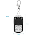 Miniatyrbillede 4 af 4: Sæt med 3 Universelle Fjernbetjeninger til Automatiske Porte Frekvens 433.92 Mhz Fast Kode, 4 Knapper til at Styre Op til 4 Døre