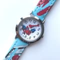 Spider-Man Quartz ur til børn (blå) light blue